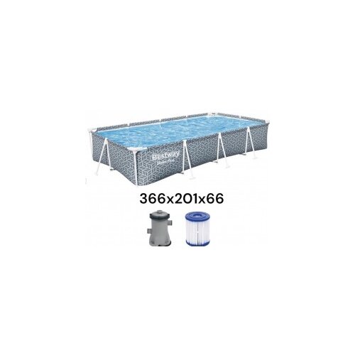  Bazen STEEL PRO 561FV 366X201X66 Cene