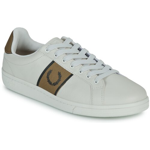 Fred Perry B721 LEATHER Bež Slike