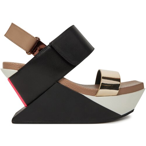 United nude DELTA WEDGE SANDAL Crna Cijene