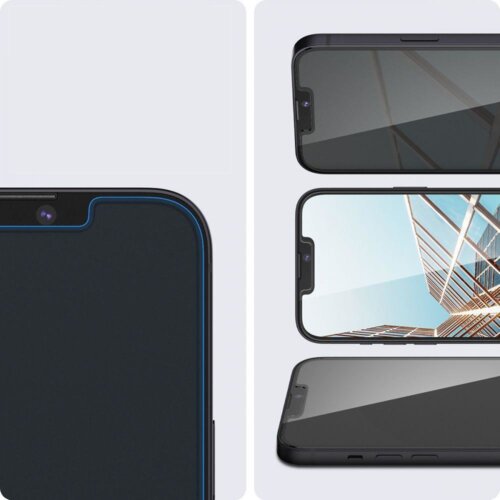  OVITEK IZ KALJENEGA STEKLA GLAS.TR SLIM ZA IPHONE 13 / 13 PRO / 14 ZASEBNOST, (22001422) Cene