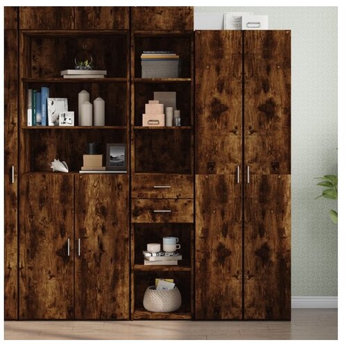 vidaXL Visoka komoda boja hrasta 40x42 5x185 cm od konstruiranog drva Cijene