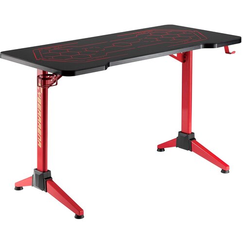 Maclean RGB Led NanoRS Gaming Desk, Black, Large, 100kg max, Height 760mm, RS163 Cijene