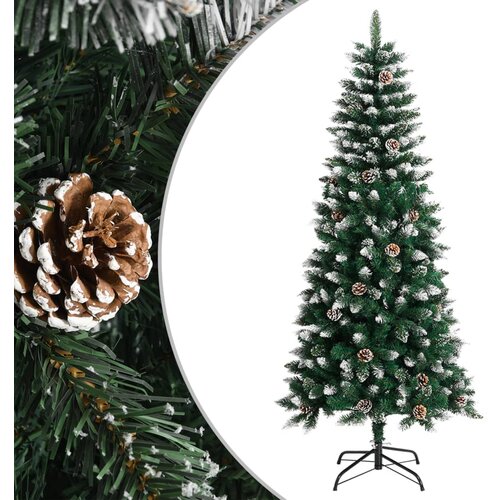 vidaXL Umjetno božićno drvce sa stalkom zeleno 150 cm PVC Cene