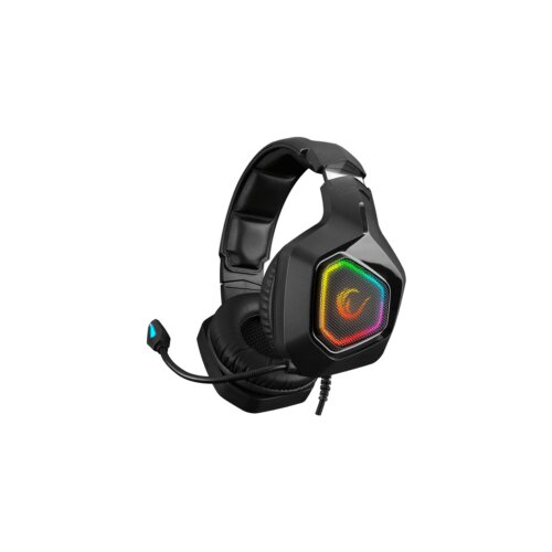  Slu&scaron;alice sa mikrofonom gaming RAMPAGE RM-K8 HAWKER black PC/PS4 USB 7.1 RGB LED Cijene
