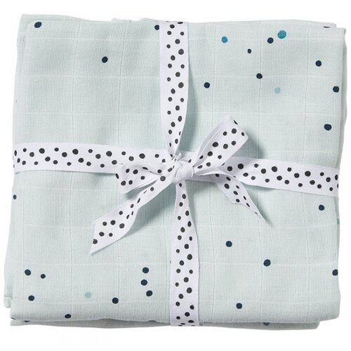 Done By Deer tetra plenica 2/1 dreamy dots blue 3103572 Cene