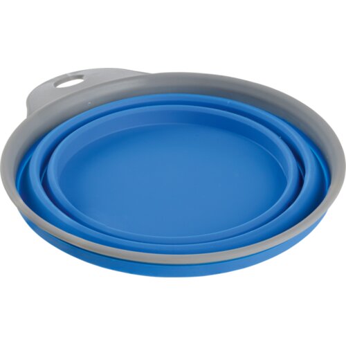 Dogs Creek putna silikonska posuda za pse Trail 1 L, plava Cene