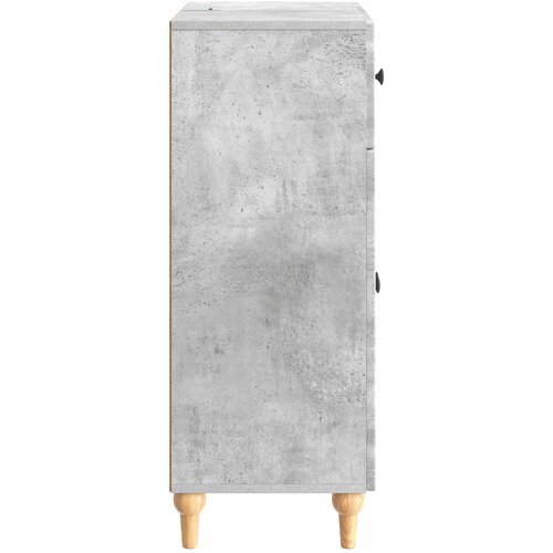  Kreveta Betonska siva 66 x 34,5 x 90 cm Konstruirano drvo Slike