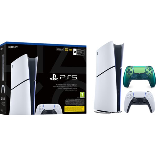 Playstation Igralna konzola 5 Slim Digital, 825GB + dodaten kontroler (c. teal) Cene