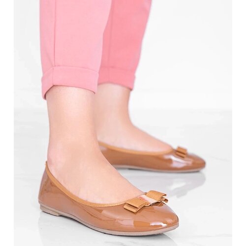 D/CEO Brown ballerinas Yoko Slike