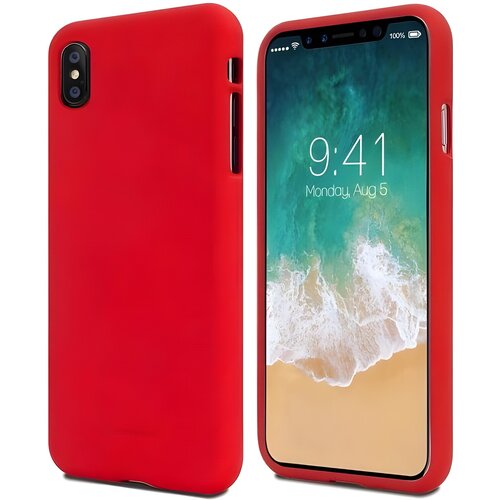 Mercury Soft Feeling futrola za Realme 8 - Crvena Slike