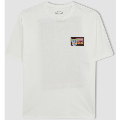 Defacto Oversize Fit Crew Neck Printed T-Shirt Slike