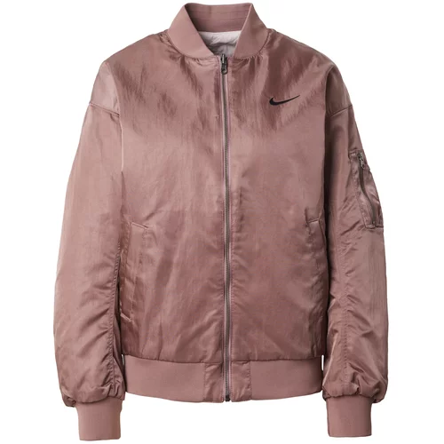Nike Sportswear Prehodna jakna mauve / pastelno lila / črna