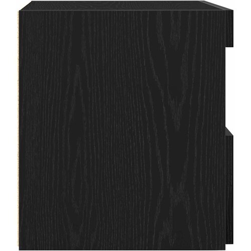  Noćni ormar Crni hrast 50 x 40 x 45 cm Konstruirano drvo Slike