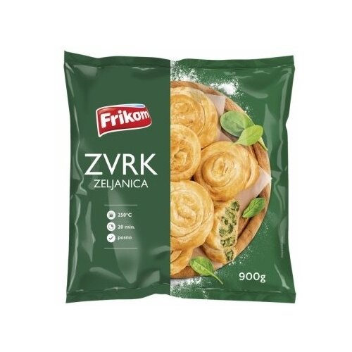 Frikom smrznuta zvrk pita zeljanica 900g kesa Cene