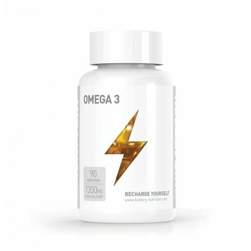 Battery nutrition omega 3, 90 kaps Cene