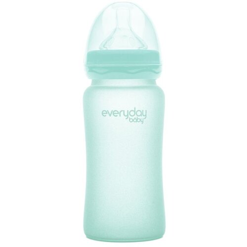 Everyday baby staklena bočica, 240ml Healthy+ , Zelena mint Slike