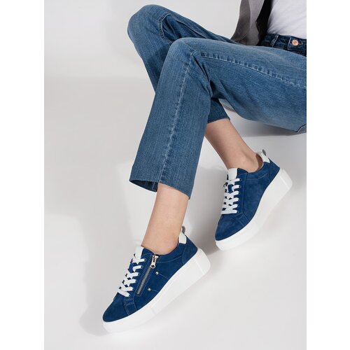 GOODIN Blue sneakers with a thick sole Cijene
