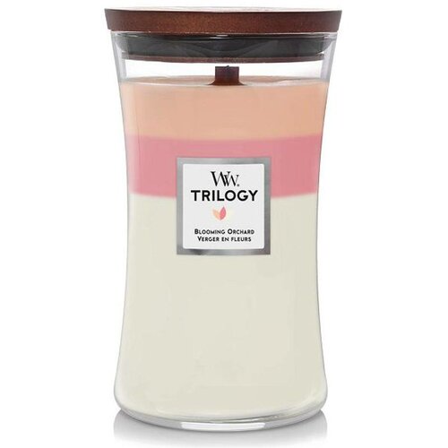 WoodWick Trilogy Blooming Orchard dišeča sveča 609,5 g Cene