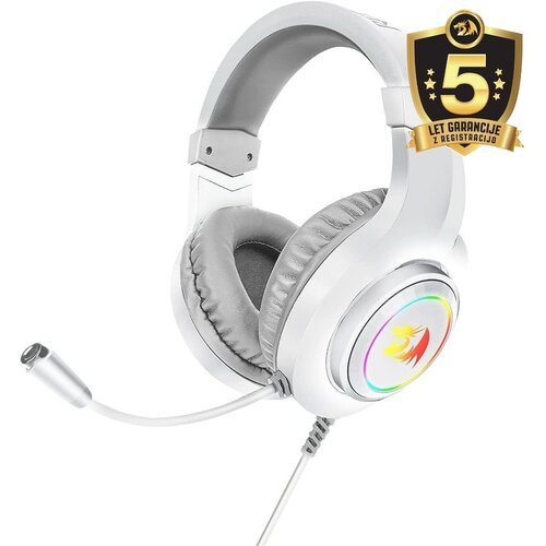 Redragon Hylas H260 RGB žične gaming slu&scaron;alke bele barve Cene