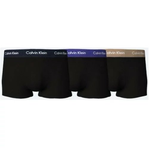 Calvin Klein Jeans Spodnje hlače 0000U2664G6ED LOW RISE TRUNK 3PK Črna