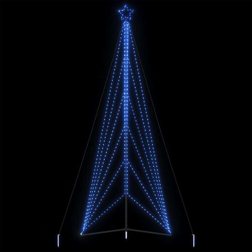  LED božično drevo 861 LED modra 478 cm, (22156943) Cene
