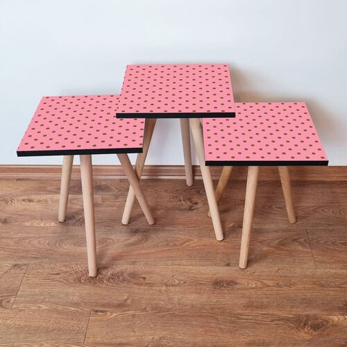 Hanah home set stolića za kafu 3Shp369, 3 dijela, &scaron;areni Cijene