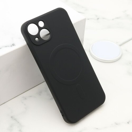  Maska VELVET TOUCH MagSafe za iPhone 13/ crna Cene
