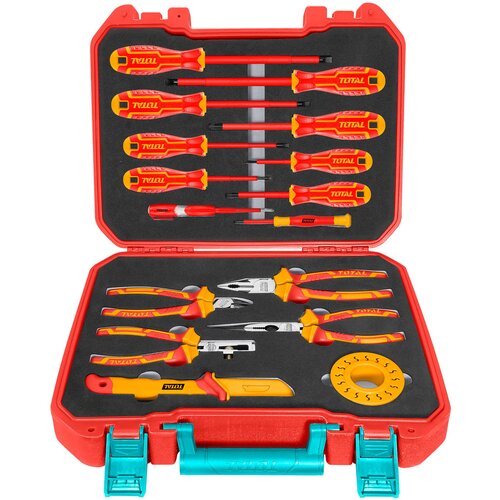  16-dijelni set izoliranih ručnih alata / INDUSTRIAL (THKITH1601) Slike