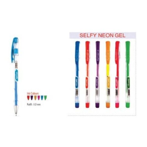  GEL OLOVKA NEON GEL 1.0mm 6/1 MIX BOJA Cene