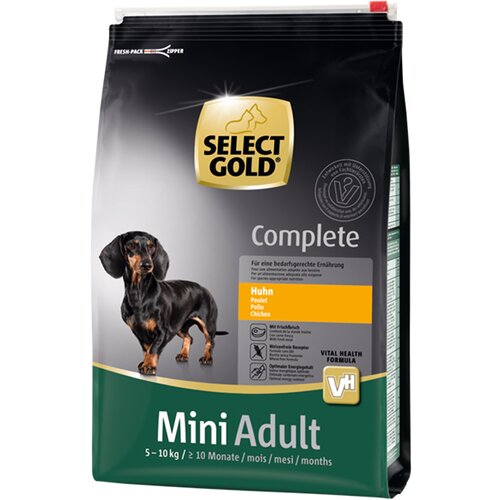 Select Gold dog complete mini adult poultry 10kg Slike