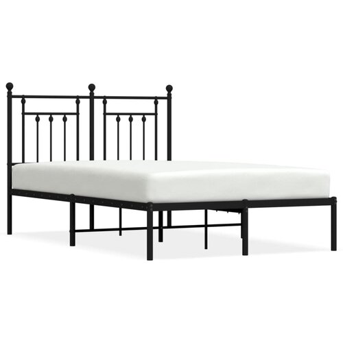  okvir za krevet s uzglavljem crni 120x190 cm Slike