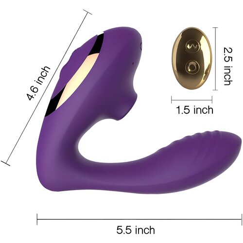 Tracy&amp;#039;s Dog Clitoral Sucking Vibrator OG Pro 2 - Purple Slike