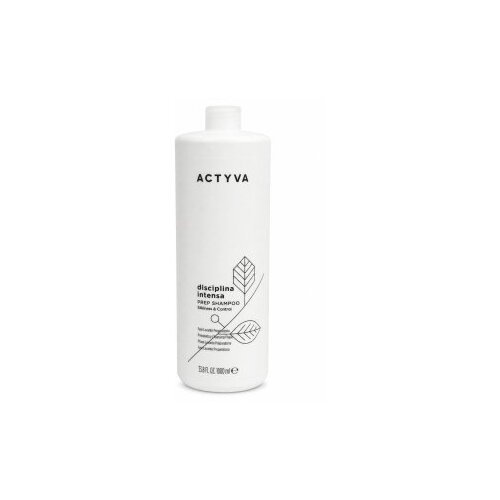 Kemon Actyva Disciplina Intensa Prep Shampoo Silkiness &amp;amp; Control zaglađujući &amp;scaron;ampon za neukrotivu i o&amp;scaron;tećenu kosu 1000 ml Slike