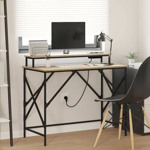  Stol Sonoma hrast 100 x 50 x 86,5 cm Konstruirano drvo Cene