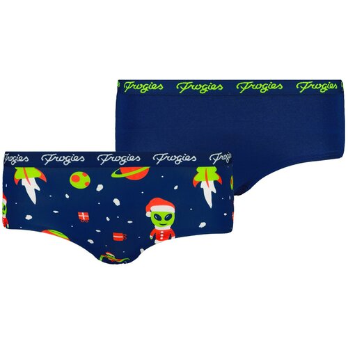 Frogies Women&amp;#039;s panties Aliens 2P Christmas Slike