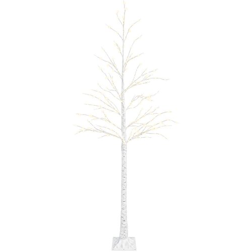  Božićno drvce breza Bijela 25 x 25 x 210 cm Plastika Slike