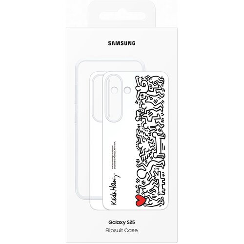 Samsung Flip NFC ohi&scaron;je za Galaxy S25 Dinami?no ozadje zaslona, ki ga je mogo?e prilagoditi, Bela, (21723011) Cene