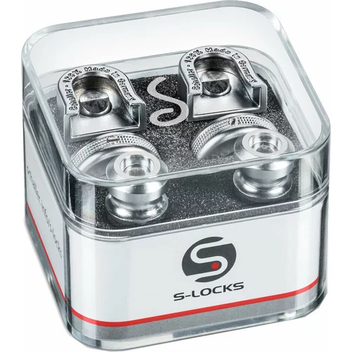 Schaller 14010301 Strap-locks Satin Chrome