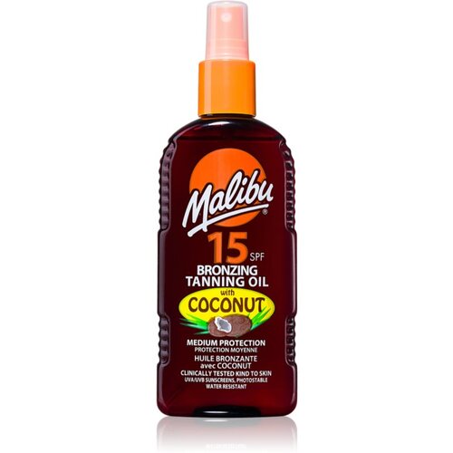 Malibu Bronzing Tanning Oil ulje za sunčanje s bronzerom 200 ml Slike