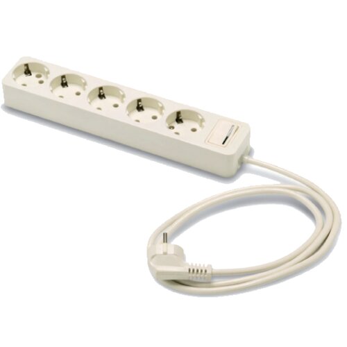 Famatel Produžni kabel 5 utičnica, 1.5m, prekidač, bijeli, 1.5mm&sup2; - 2625-PK5/1.5 Cijene
