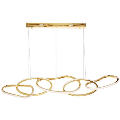 Candellux Lighting LED viseča svetilka v zlati barvi Anneli &amp;ndash; Slike