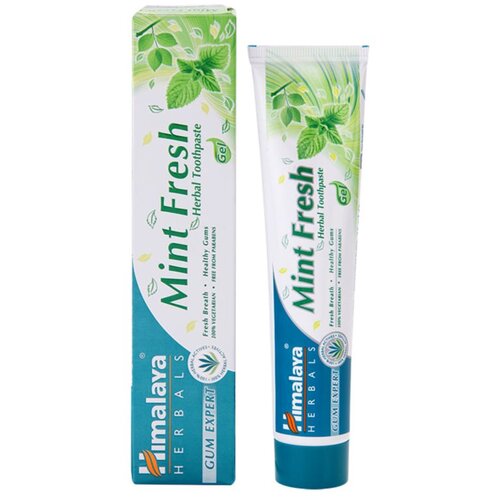Himalaya Herbals zeli&amp;scaron;čna zobna pasta mint fresh Slike