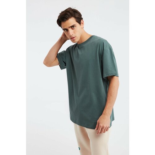 GRIMELANGE T-Shirt - Green - Oversize Slike