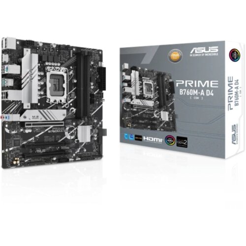 Asus Matična ploča 1700 PRIME B760M-A D4 2xHDMI/DP/M.2 Cene