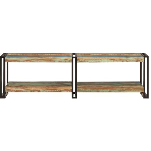 Maison Chic TV omarica - TV stojalo - Televizijska omarica 140x30x40 cm trden predelan les, (21700704) Slike