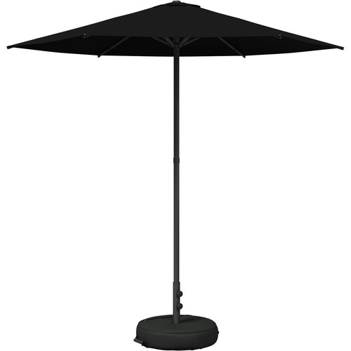 vidaXL Vrtni dežnik 230 x 230 cm Poliester Pravokotna Črna, (5000252642) Cene