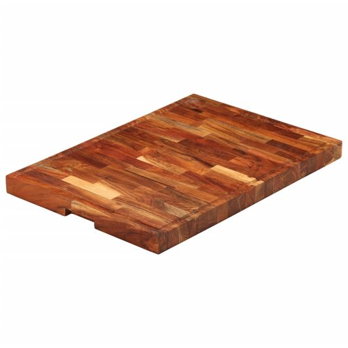 vidaXL Daska za rezanje 60 x 42 x 4 cm od masivnog bagremovog drva Cijene
