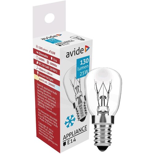 Avide Sijalica za frižider, LED 25W, E14, 3000K, IP20 - Cooling Bulb 25W E14 Slike