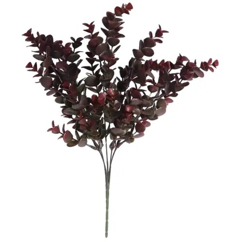  Umjetni buket eukaliptus 40 cm bordo Slike