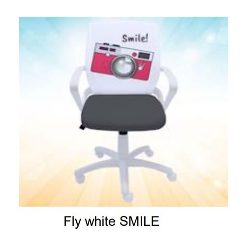  Dečija Stolica Fly White Smile Slike